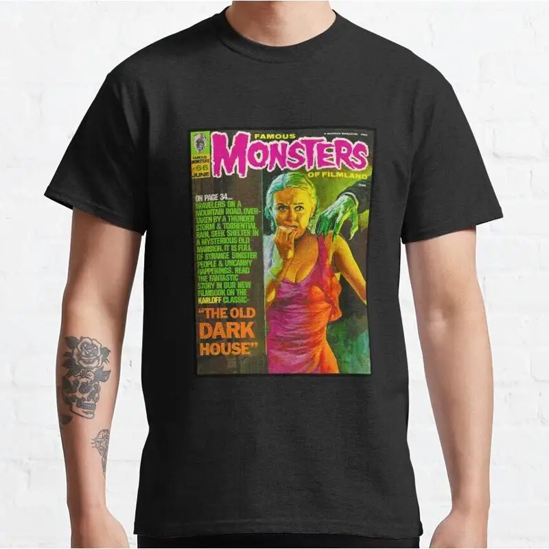 

OH MY YES A GREAT VINTAGE FAMOUS MONSTERS OF FILMLAND CLASSIC T SHIRT