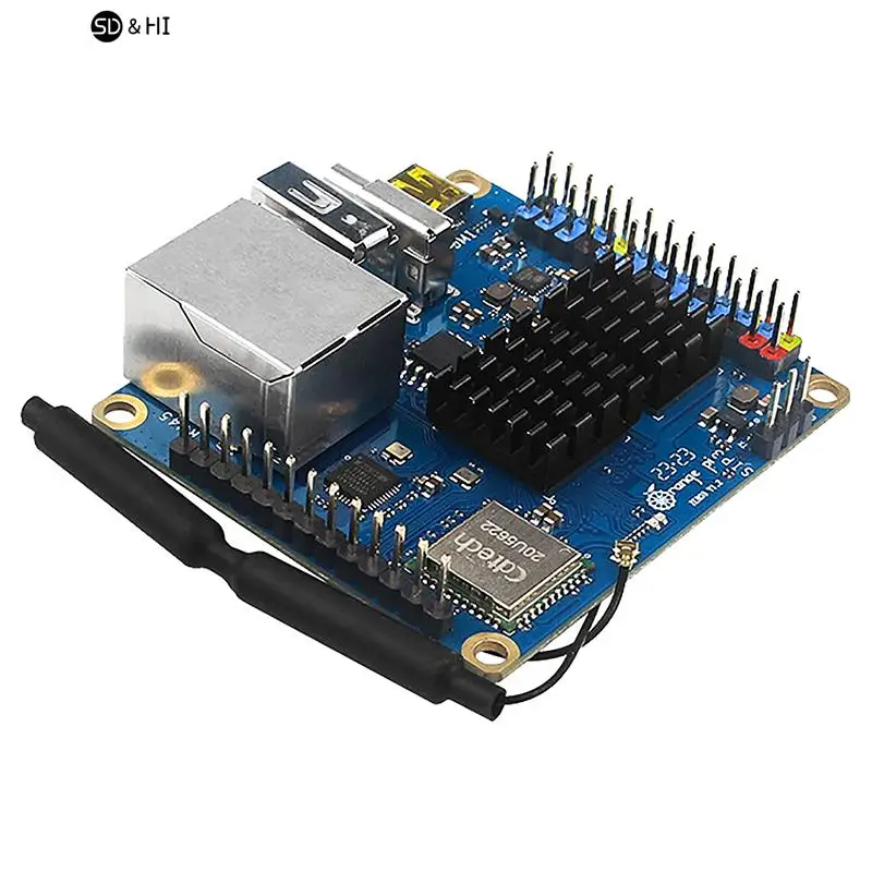 النحاس النقي التبريد بالوعة الحرارة ، المبرد الألومنيوم ، مشعات برودة ، مجموعة التبريد ل Orange Pi صفر 3 ، 3B ، 1Set