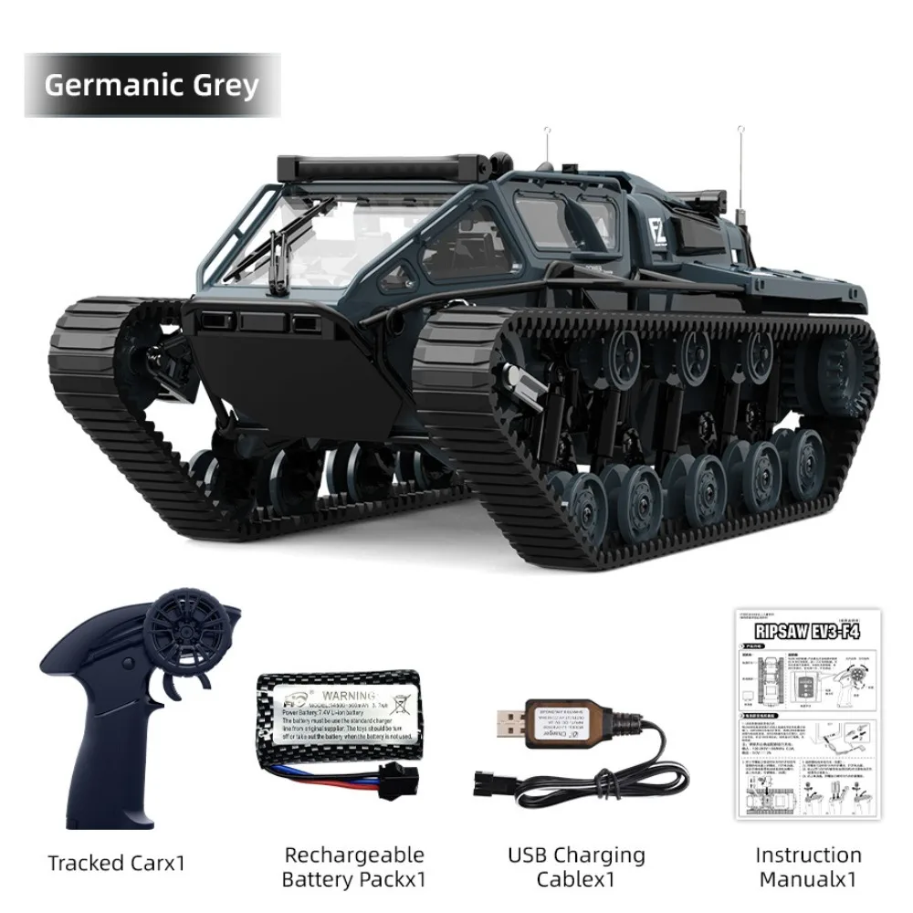 JJRC C8812 Model Czołgu Gąsienicowego z Oświetleniem LED, Symulacja, Zdalnie Sterowany Samochód RC, Drift, Pojazd Terenowy dla Dzieci