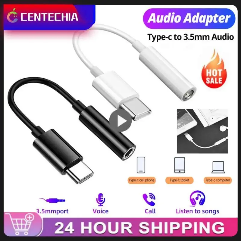 Adaptador USB tipo C a 3,5 Jack para auriculares USB-C 3,5 convertidor de Cable de Audio de 5mm para IPhone 15 15 Pro MAX Samsung Galaxy Huawei Xiaomi