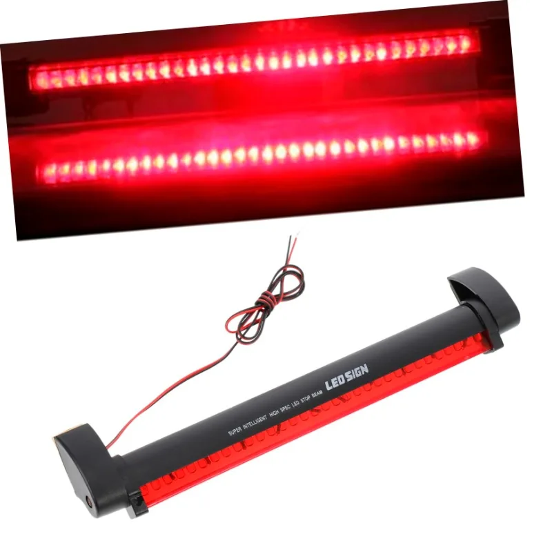 14/24/32/40/48/56/60LED Strip Trailer Brake Warning Lamps Rear Stop Taillights Truck Side Position Signal Lights Headlights New