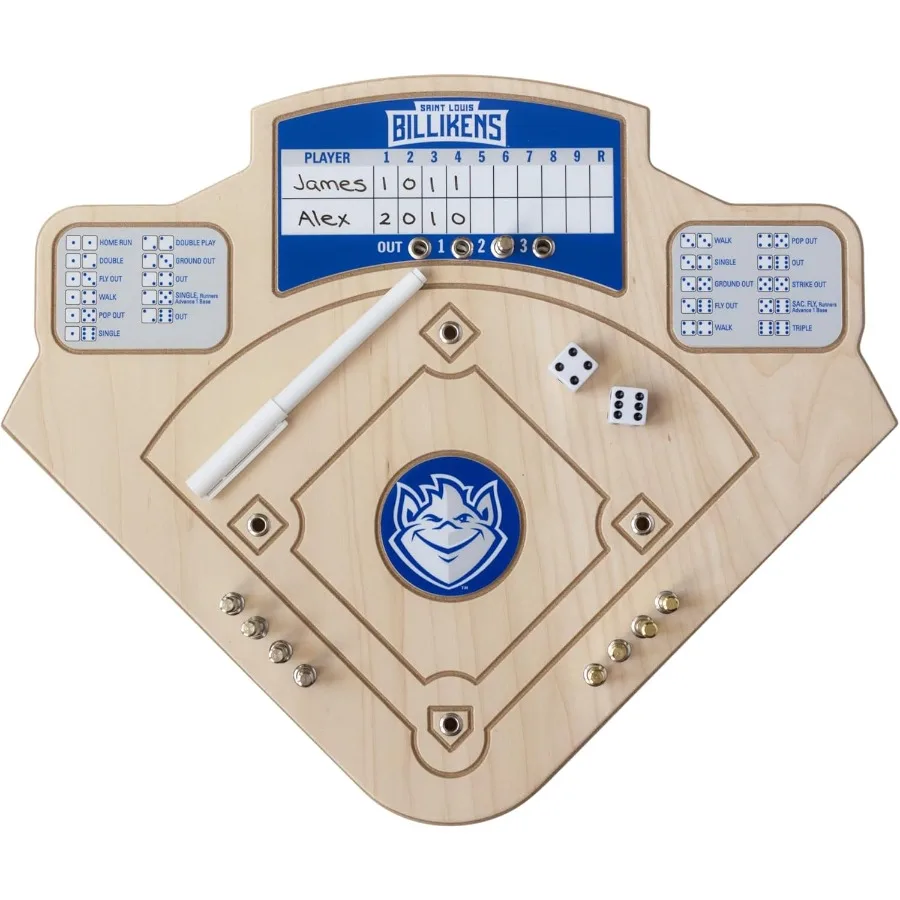 Jogo de beisebol universitário: perfeito para entusiastas de esportes ao ar livre Design de alto desempenho com materiais duráveis garante duradouro