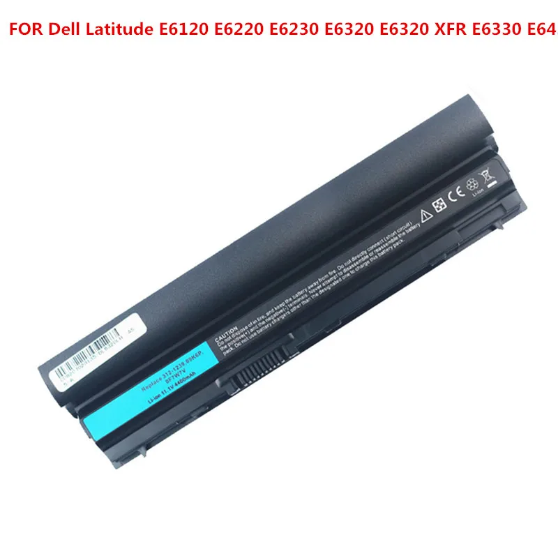 Laptop Battery For DELL Latitude E6120 E6220 E6230 E6320 E6320 XFR E6330 E6430S FRROG V7M6R WJ38 WJ383 WRP9M Y0WYY Y40R5 Y61CV