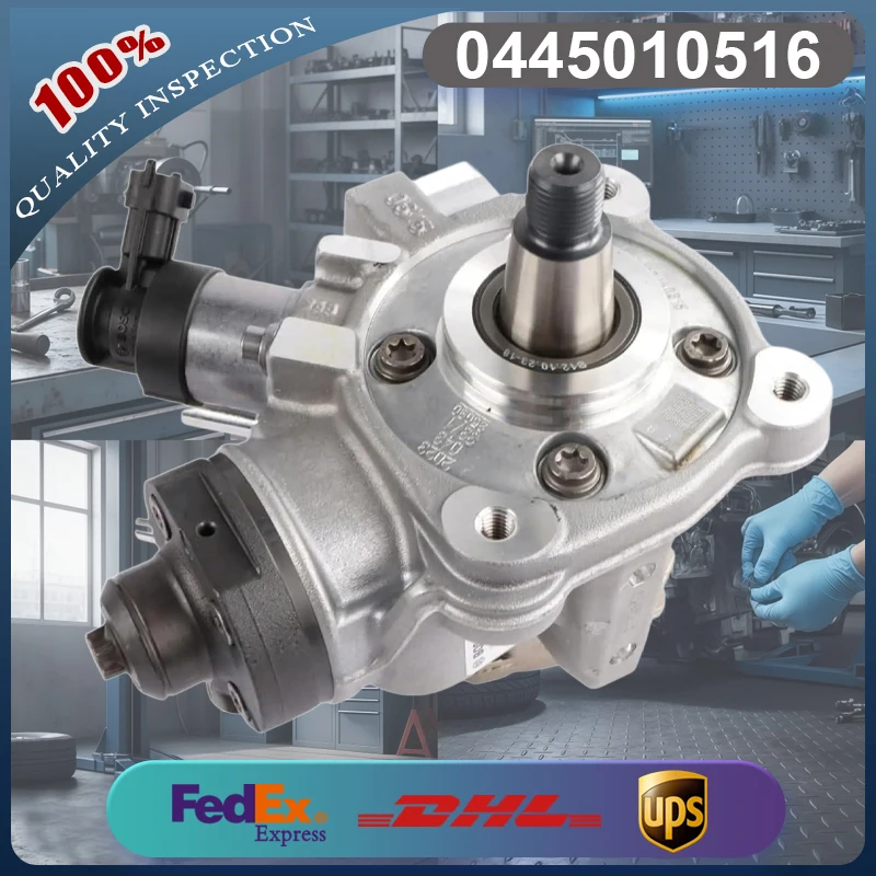 

0445010516 1920RF 1921J9 1696606 9688499680 AV6Q9A543BA High-Quality Common Rail Fuel Pump for Citroen Dispatch 1.6 HDi Engine