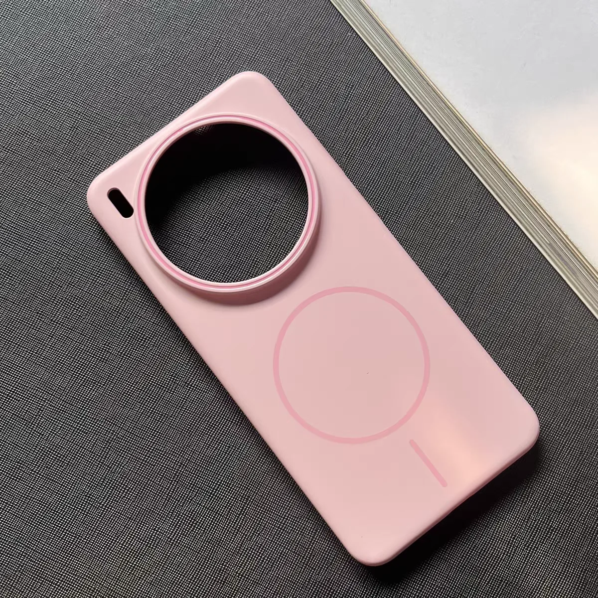 Чехол для VIVO X300 Pro, простой мягкий, приятный для кожи, магнитный чехол для ПК для Vivo X300, противоударный бампер, принципиально