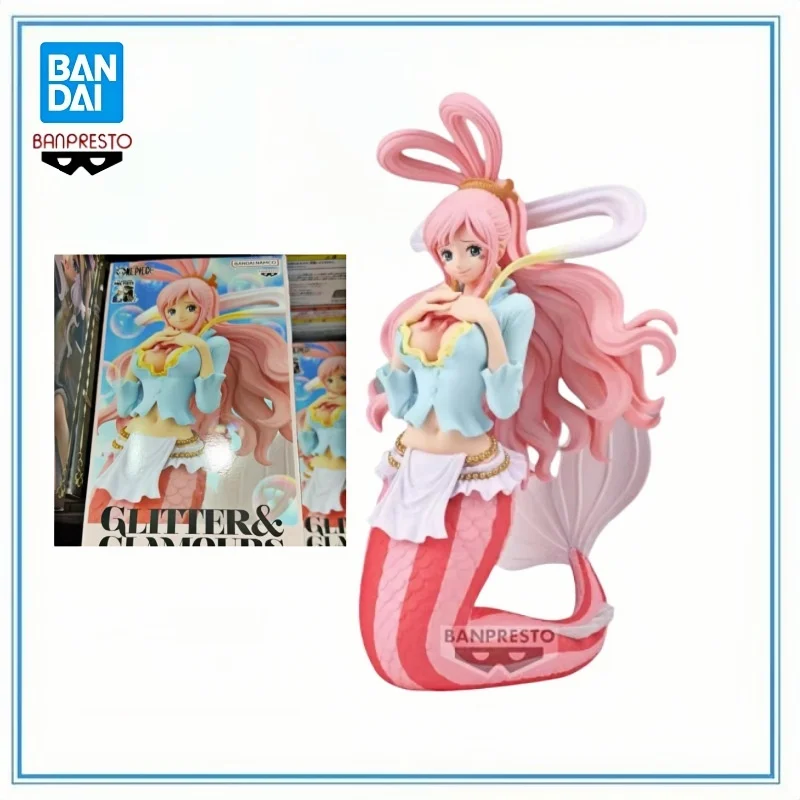 

BANDAI в наличии, натуральная коллекция Banpresto One Piece Shirahoshi, серия, модель персонажа из мультфильма, аниме, мультяшные подарки, игрушки, модель