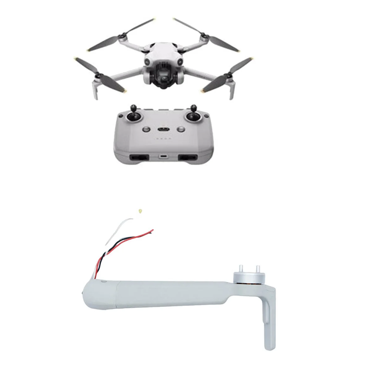 For DJI Mini 4Pro Fuselage Arm Right Front Arm Multifunctional Convenient Practical Drone Accessories