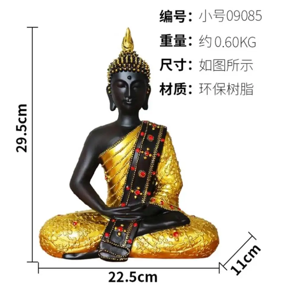 30cm TALL # Wholesale Buddhist supplies # home family Bless Safe good luck Buddha -Southeast Asia Sitting Buddha art statue