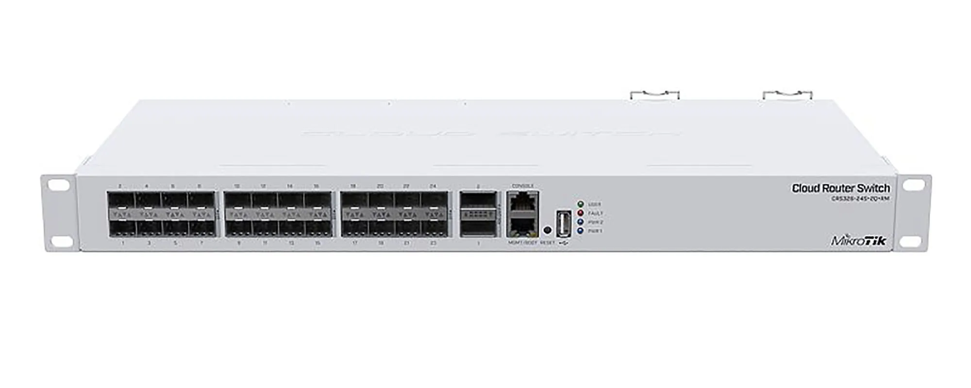 

Mikrotik CRS326-24S+2Q+RM 24-port 10 Gigabit Management Switch ROS Dual System