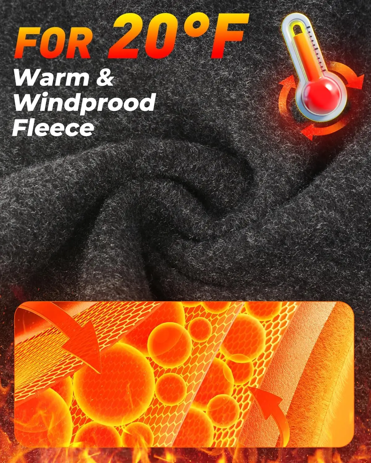 หน้ากากสกีบาลาคลาวาฤดูหนาวสำหรับผู้ชายผู้หญิงขนแกะกันลมใบหน้าสำหรับสภาพอากาศหนาวเย็นขี่รถจักรยานยนต์เล่นสกีสโนว์บอร์ด