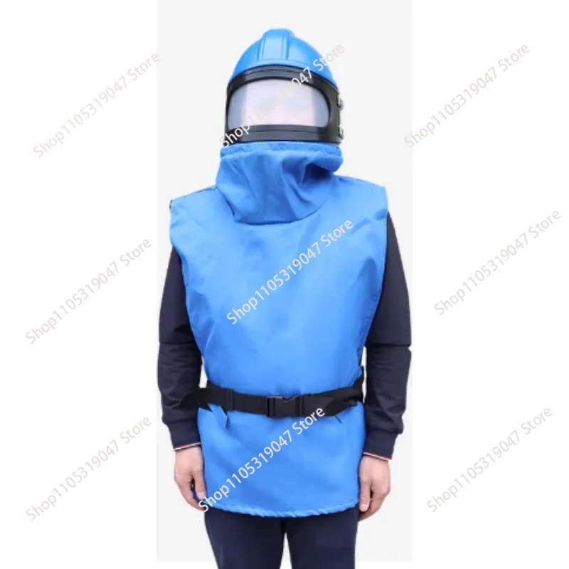 Sand Blast Helmet, Sandblasting Hood with Air Breathing Hose
