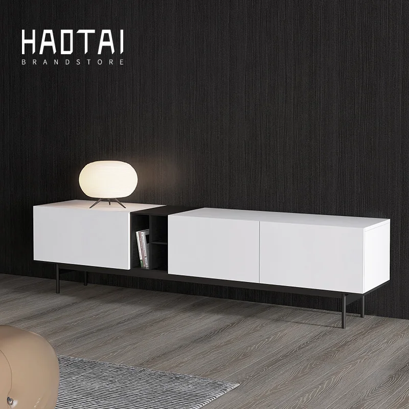 

Home Furniture for The Room Tv Stand Removable Retro Mid Century Modern Tv Stand Television Cabinet Luxurious Monitor Stand