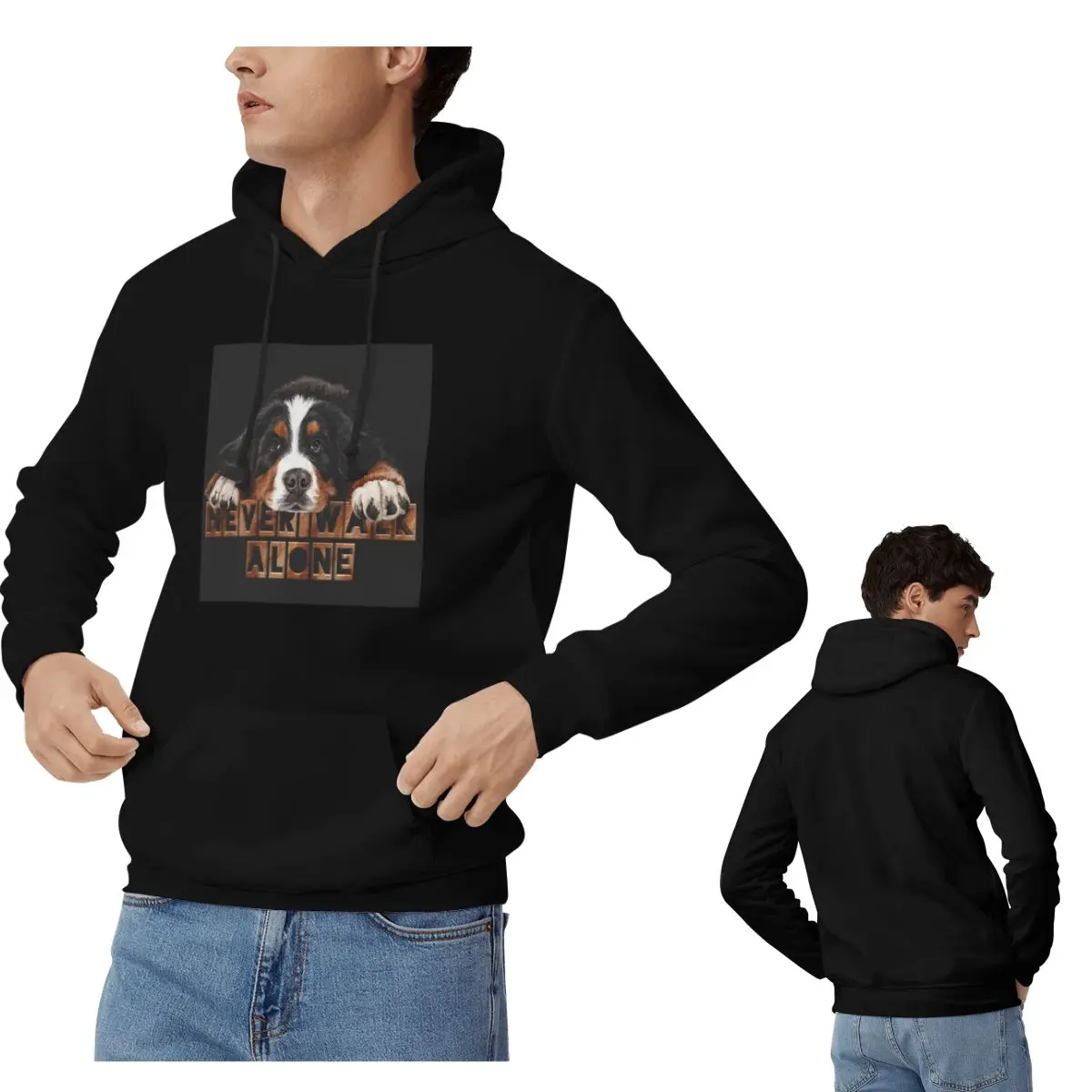 

Бернский зенненхунд, толстовки для мужчин и женщин, повседневный пуловер, толстовки в стиле хип-хоп с длинными рукавами и капюшоном, осень-зима