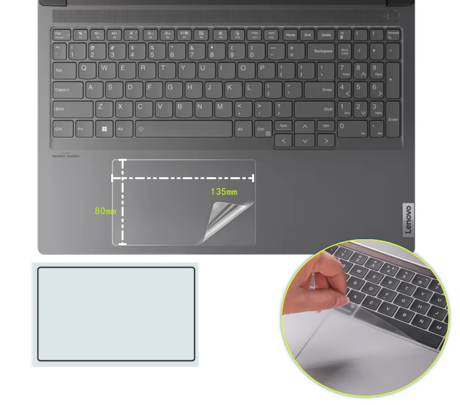 

Для LENOVO Thinkbook 16P G5 G4 G3 G2 16 дюймов Thinkbook 16P Gen 5 4 Gen 3 2 матовая защитная пленка для сенсорной панели, защитная пленка