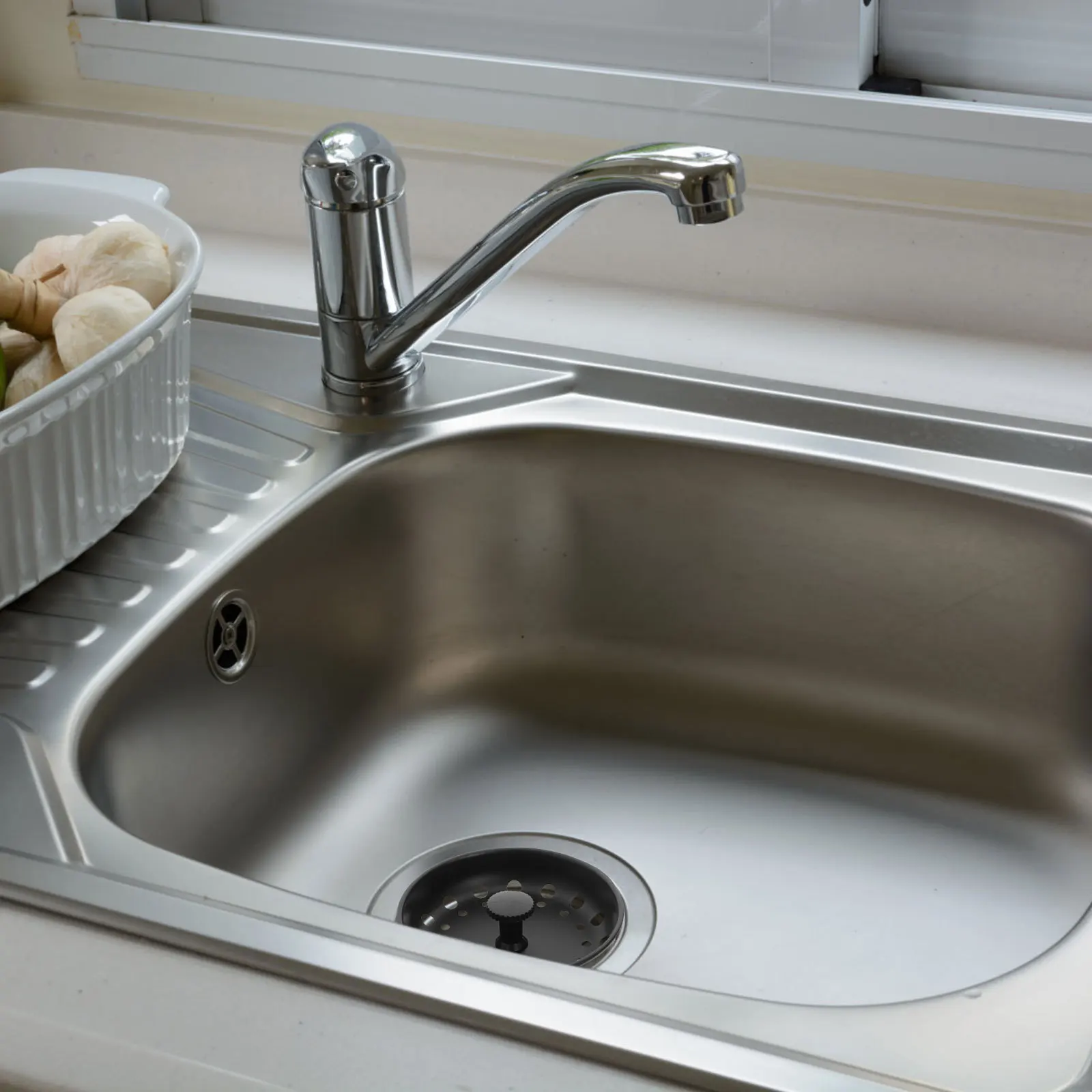 2 قطعة مصفاة حوض تصفية خزان المياه للمطبخ سدادة استنزاف معدنية مع مقبض غرامة شبكة الحطام الماسك الشعر سهلة #5