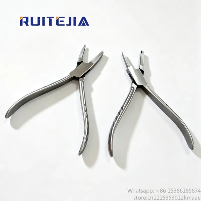 Vequyn Stainless Steel Glasses Repair Tools — Professional DIY Forceps Set: Frameless + Nose Rest Forceps, OEM Ready