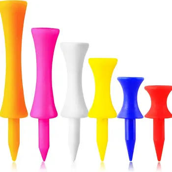 تي شيرت بلاستيكي على شكل قلعة جولف تنحى غير قابل للكسر مختلط...