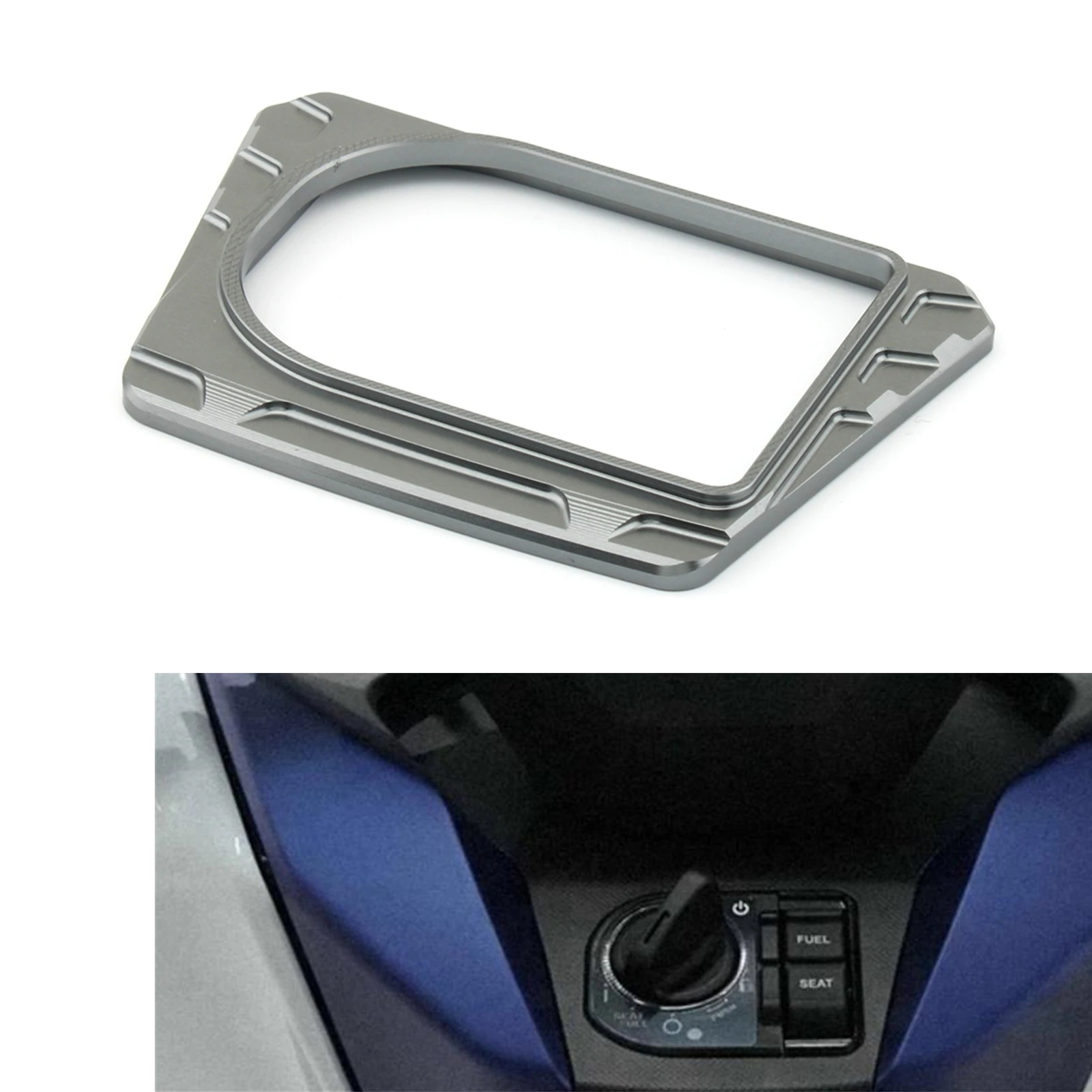 

For Honda FORZA300 FORZA350 NSS350 2018-2023 Motorcycle Electric Door Lock Switch Panel Frame Cover Trim