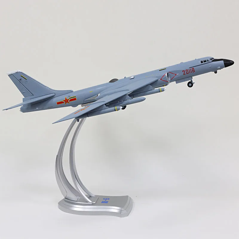 

1:72 Scale H-6N H-6K Strategic Bomber Fighter Alloy Die Casting Simulation Military Combat Aircraft Model Collection Toy Gift