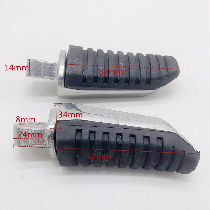 Motorcycle Bandit Front Footrests Foot Pegs pedal For Suzuki V-Strom 650 DL650 GSX1300R GSX1300 Hayabusa GSX650F GSX1400 B-King