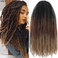 Long Marley Twist Hair Braiding 1B 27 30 Ombre Blonde Marley Braids Crochets Hair Extensions Meche Cheveux a Tresser for Women