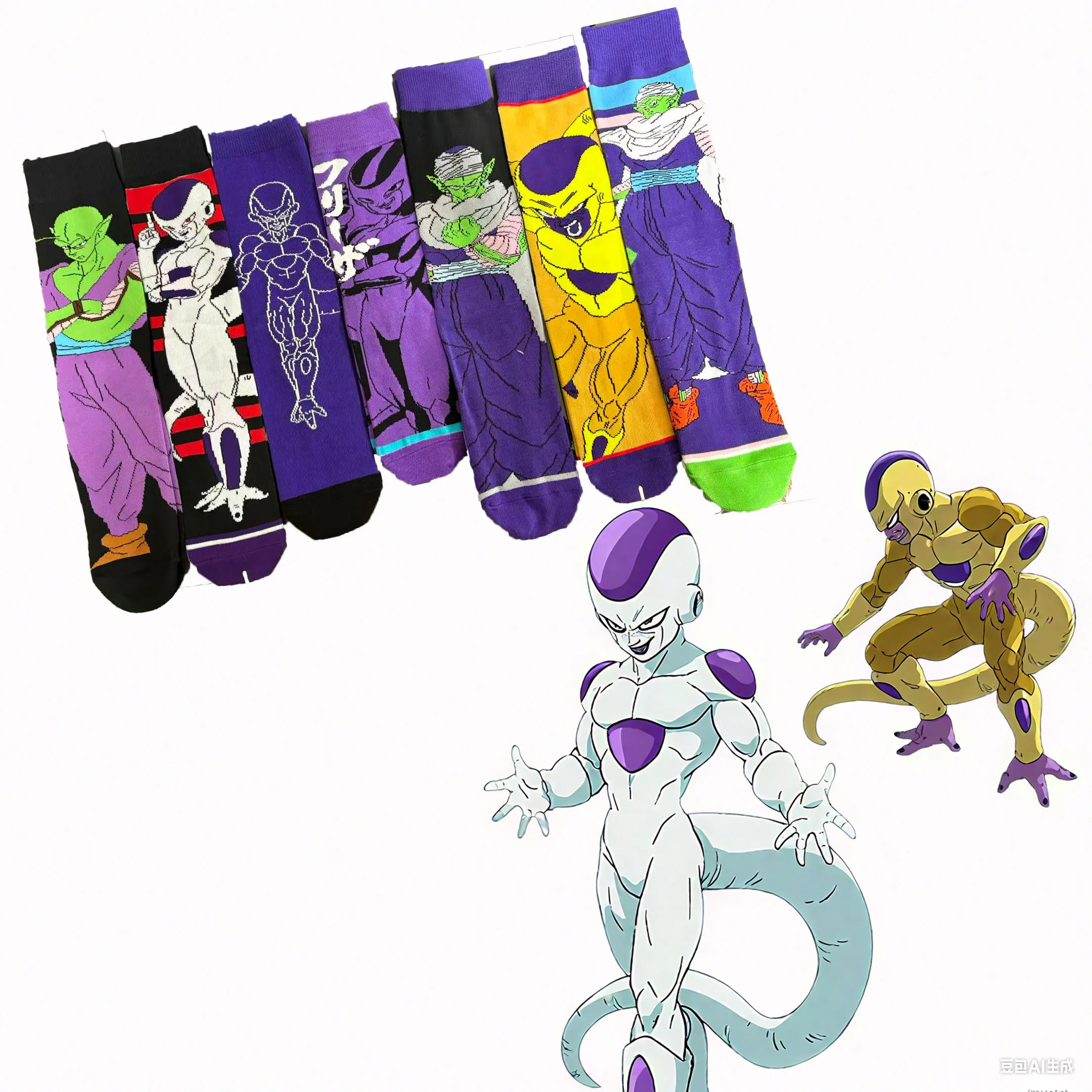 

1/7 пары Seven Dragon Ball мультфильм аниме вязаные дышащие гольфы для косплея унисекс