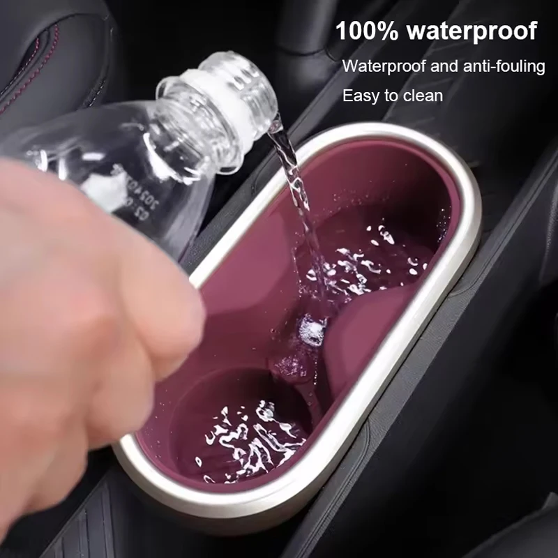 سيارة سيليكون كأس الماء حامل حصيرة شرب عدم الانزلاق كوستر اكسسوارات لميني كوبر الكهربائية EV J01 E SE J05 Aceman 2024 2025