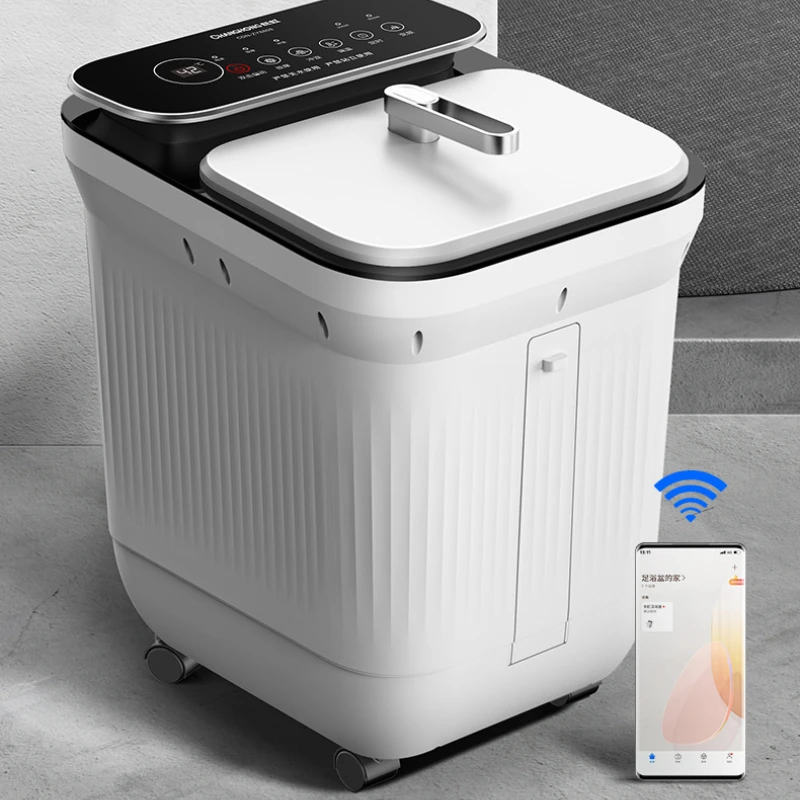 

Constant Temperature Foot Soaking Bucket Electric Massage Foot Bath Basin Household Automatic Heating Foot Bath Tub