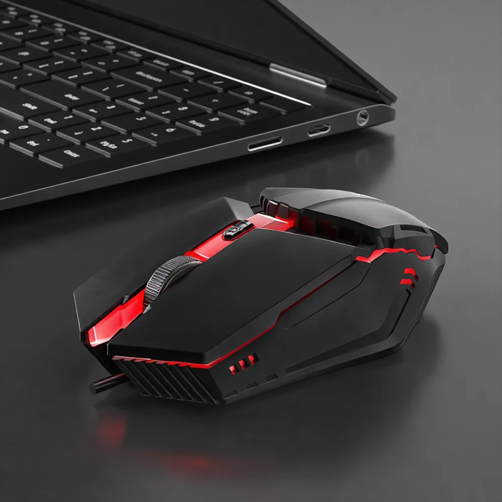 Gaming Hardware And Accessories - เมาส์แบบมีสาย Viper M11 USB ออปติคอล สำหรับเล่นเกมส์