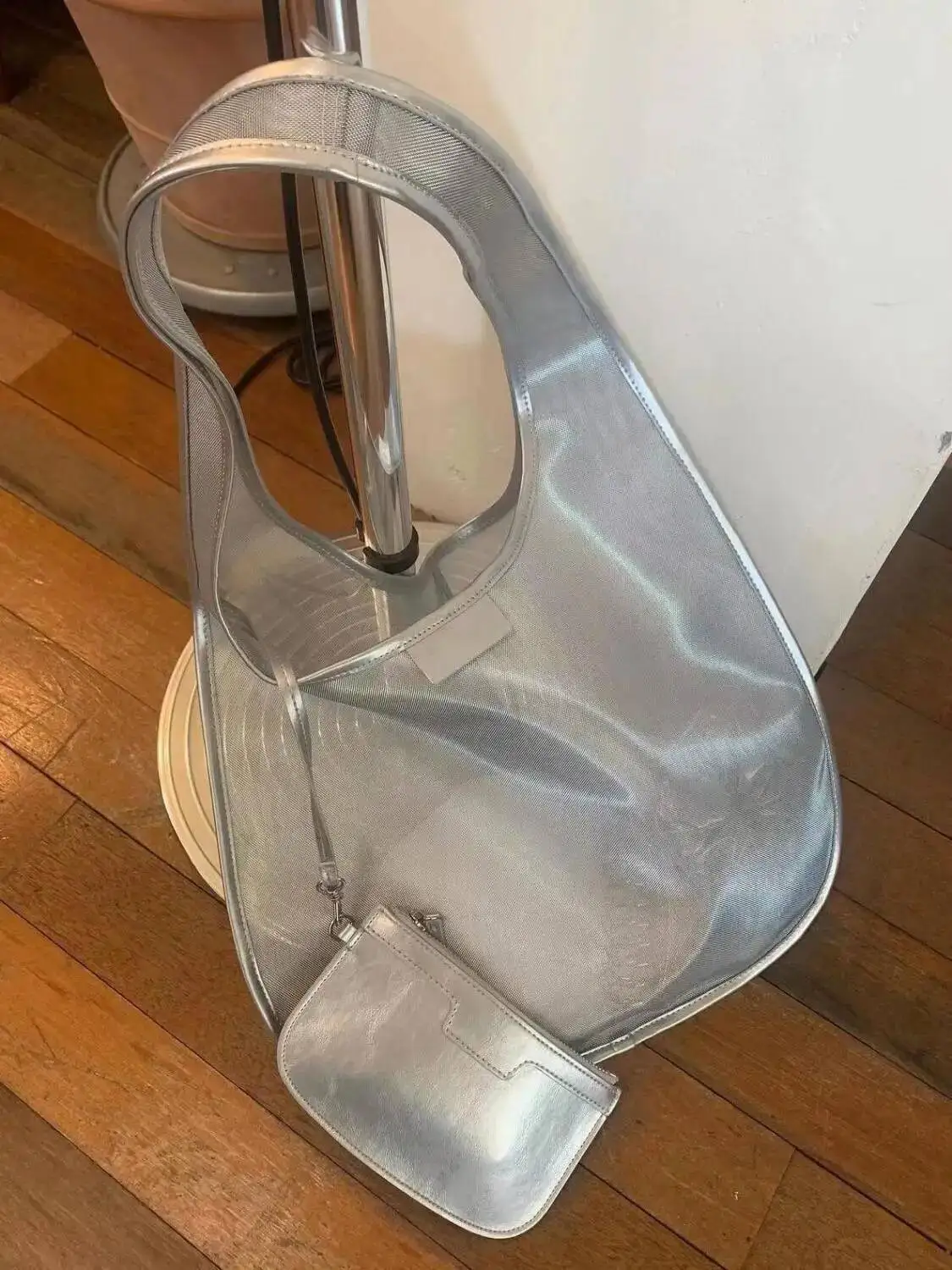 Bloom Haruku Sier Underarm Y2k For Women Fashionable Casual Large Capacity Tote Bag Female Retro Shoulder Bags Wallet