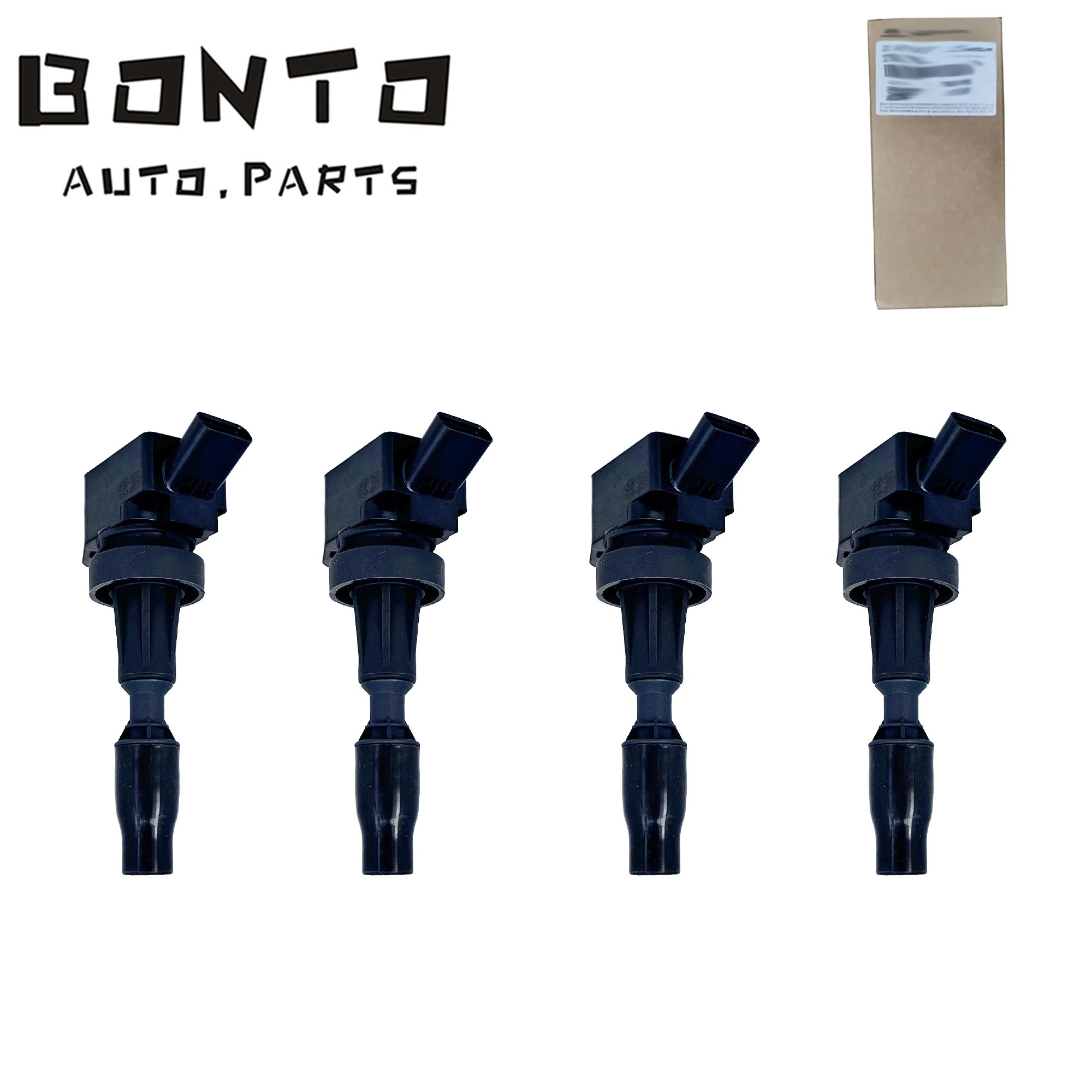 BONTO 4PCS Ignition Coil For Hyundai Avante Elantra Sonata Tucson Veloster i30 kia Soul Opima Forte OEM:27301-2B120 273012B120