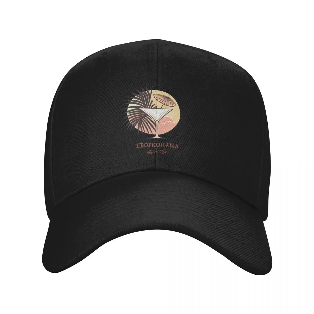 

Iconic Palm Cocktail Logo Baseball Cap Christmas Hat Male hat hats for men For Man Women's