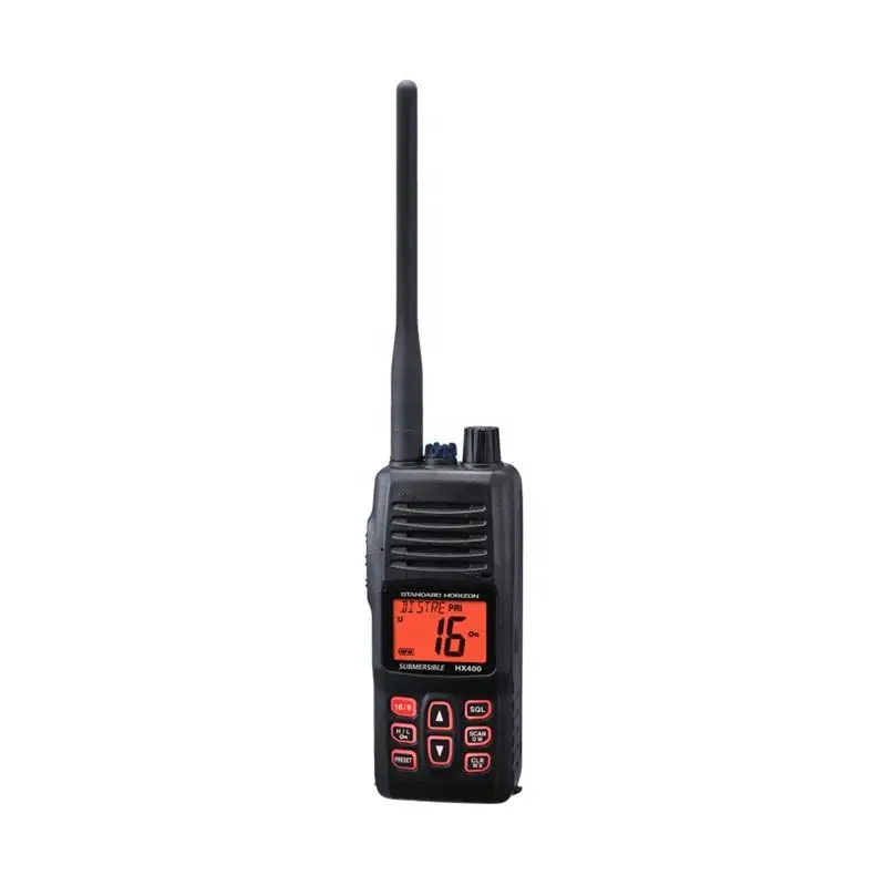 معيار الأفق HX400IS الاتصال الداخلي البحري البحري VHF العائمة آلة محمولة VHF منفذ السفينة HX-400IS