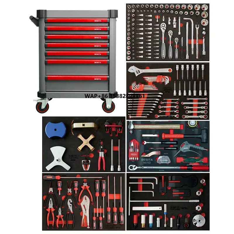 233pcs Bm Ws Series Solutions Car Automotive Electrician Tool Set Socket & Wrench Set Comprehensive Tool Set