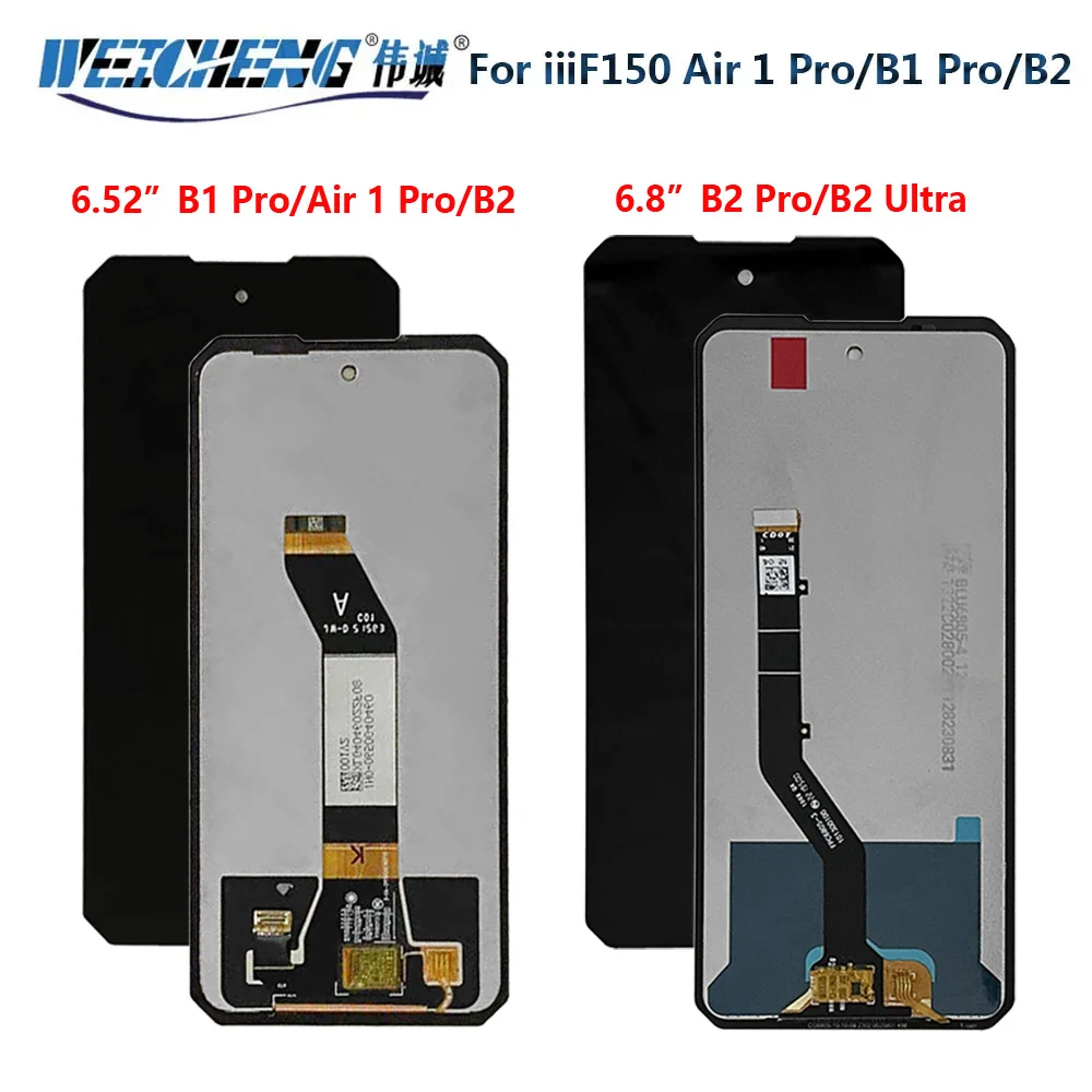 Originale 6.52 \'\'per iiiF150 Air 1 Air1 Pro LCD Display Assembly Touch Panel Digitizer Screen per iiiF150 B1 B2 Pro LCD B2 Ultra