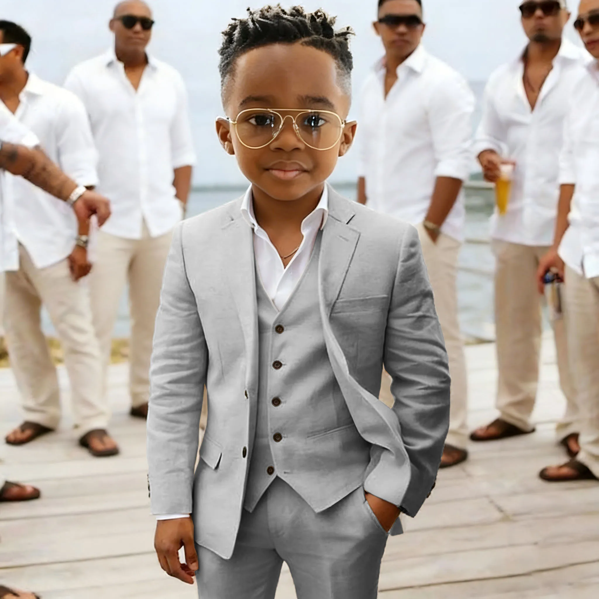 blazer boys party dress Boy's Checkered Blazer Single Jacket 6-16Yrs Kids British Style Coat Spring Fall Casual Formal Wear Teens Plaid Blazer Formal Graduation Ceremony Birthday Party Smart Casual Special Occasion Memory Maker First Communion |