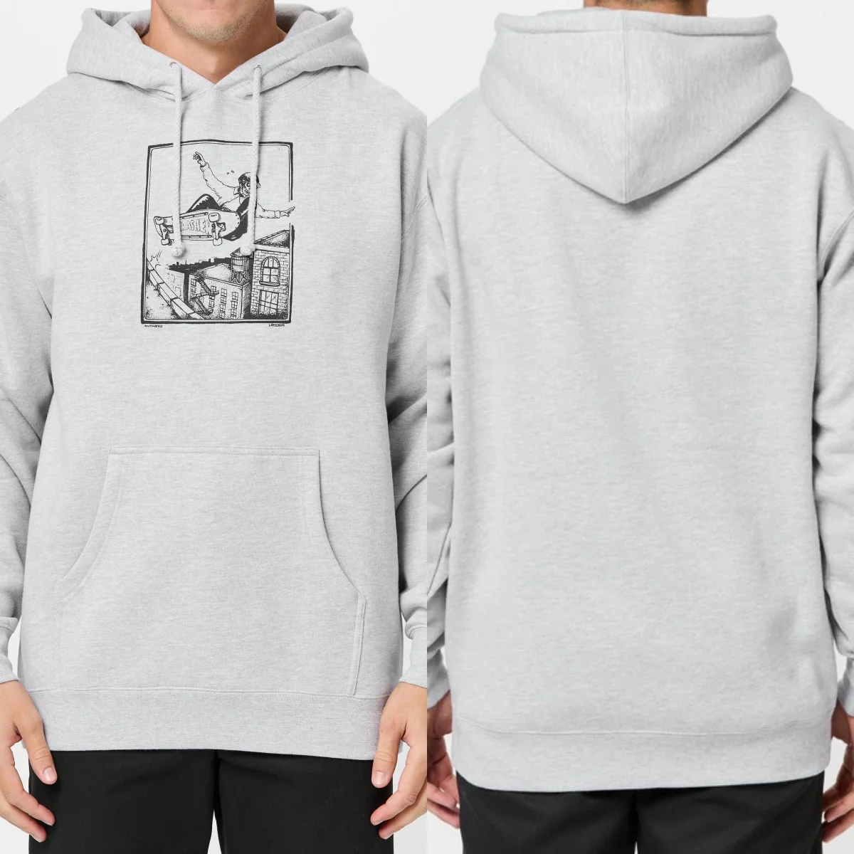 Anti Hoodies Hero Skateboard Collection Sweatshirt Graphic Printing High-end Luxury Unisex Style Both of Men and Women