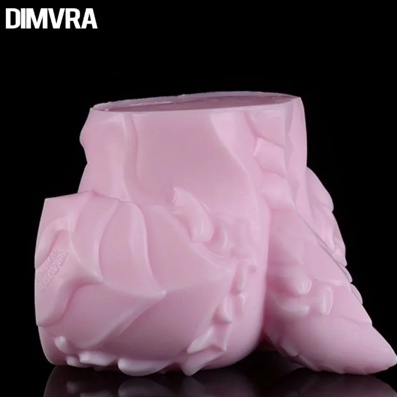 DIMVRA Sakura Anime Dragon Buttocks Masturbator Soft touch, pink hole, male molded sex toy. view 3