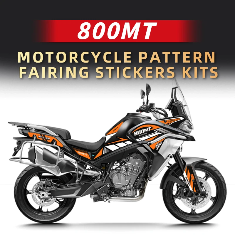 

Used For CFMOTO 800MT Motorcyle Pattern Fairing Stickers Kits Pasted On Body Paint Parts Area Accessories Decoration Stickers