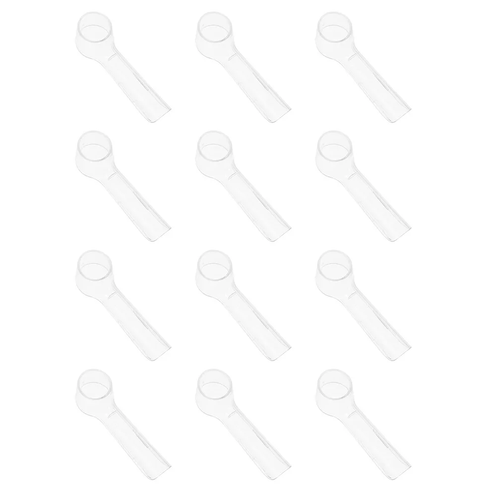 

12 Pcs Electric Toothbrush Cover Travel Accessory Heads Covers Dust-proof Protector Shield Abs for Creative