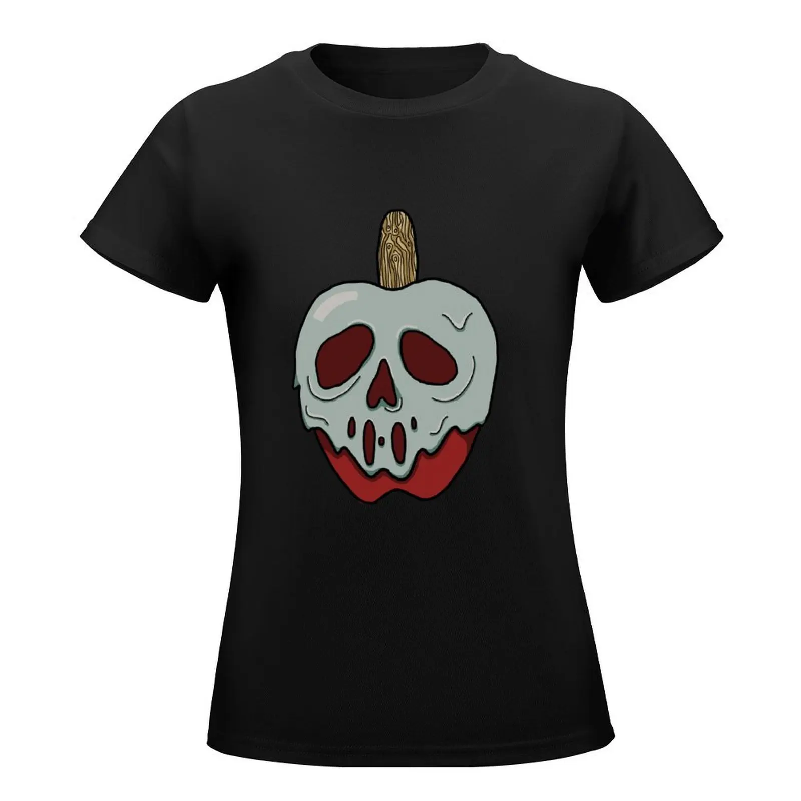 Poison Candied Apple T-Shirt graphics Blouse t-shirts for Women pack