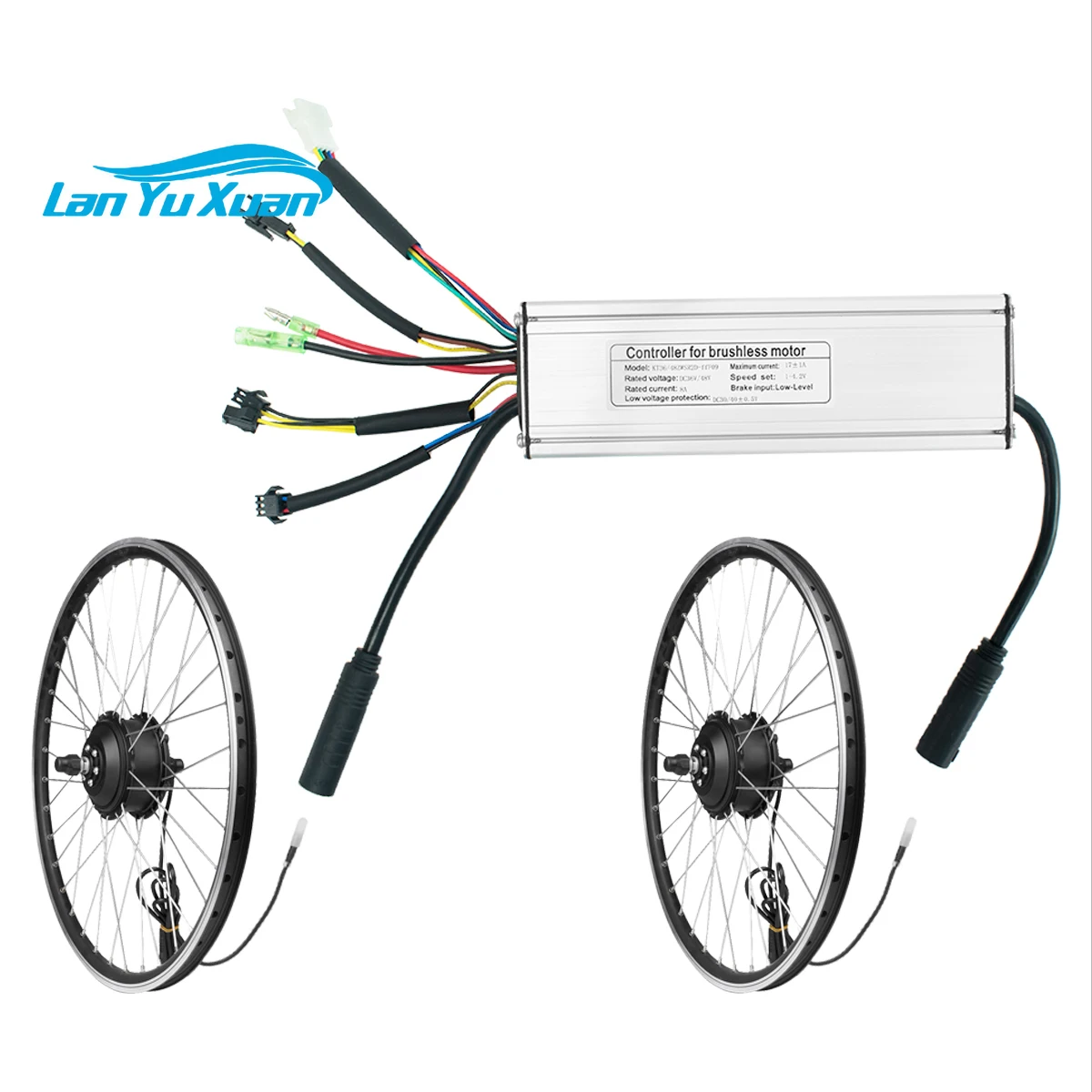 15A 17A 36V 48V 250W 350W Aluminium Alloy E-Bike Brushless Motor Controller for Electric Bicycle Scooter