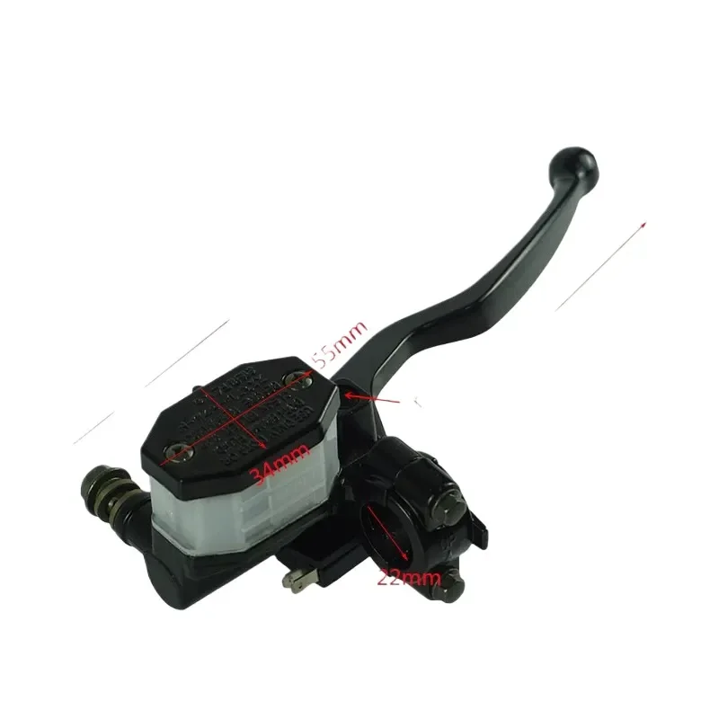 Motorcycle Handlebar Switch Assembly Compatible with Haojue HJ125-8 Lingmu Prince GN125 Clutch Brake Lever Control Unit