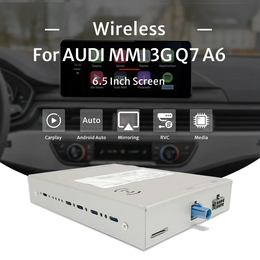 High qualityFor   3G MMI A6 Q7 Reverse  Interface Wireless Android Auto Carplay