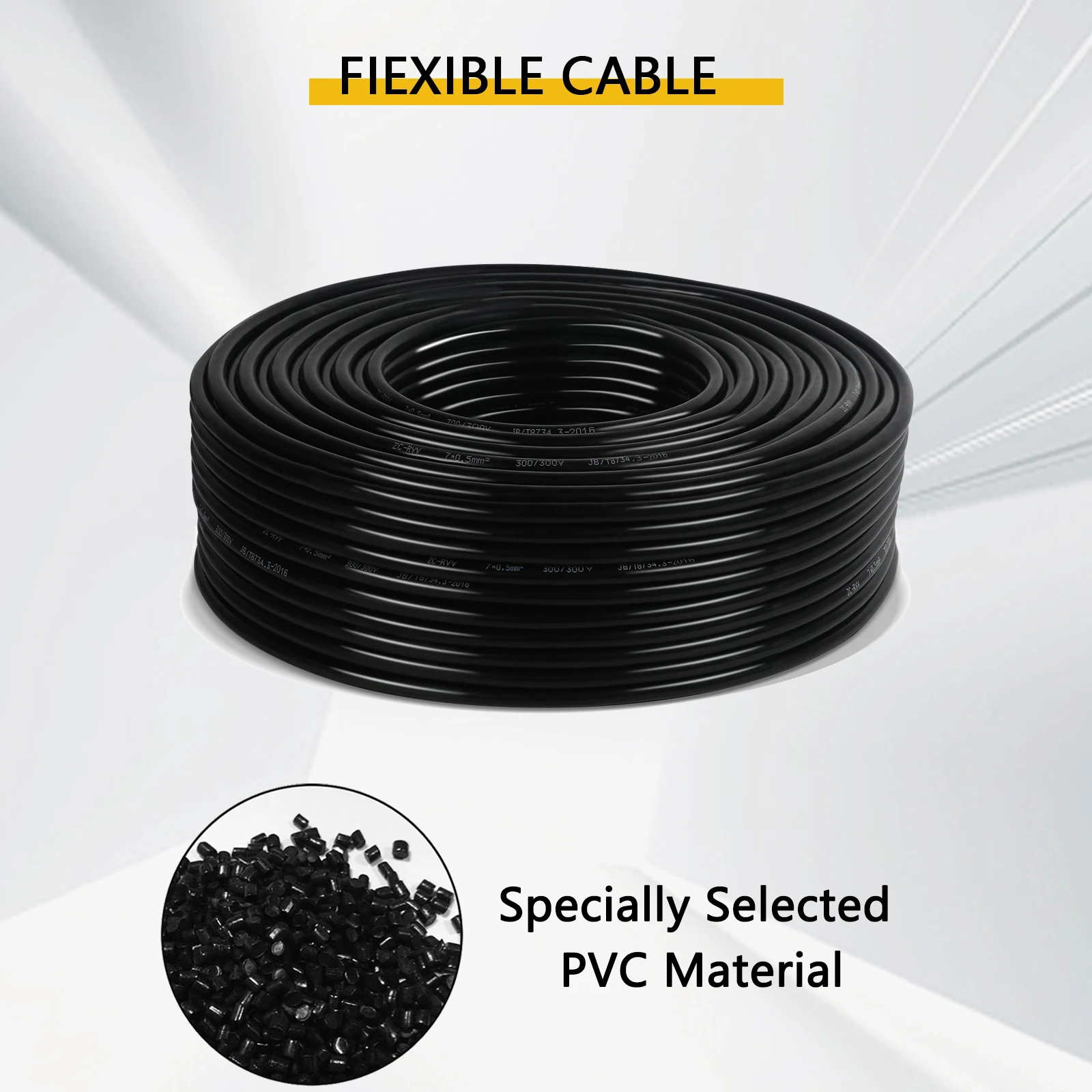 AOHEWEI Trailer Cable 13/7/5 Core 2/5 M Tow Rope Trailer Cable Black For Caravans Lorries Pkl Industry Trailer Accessories