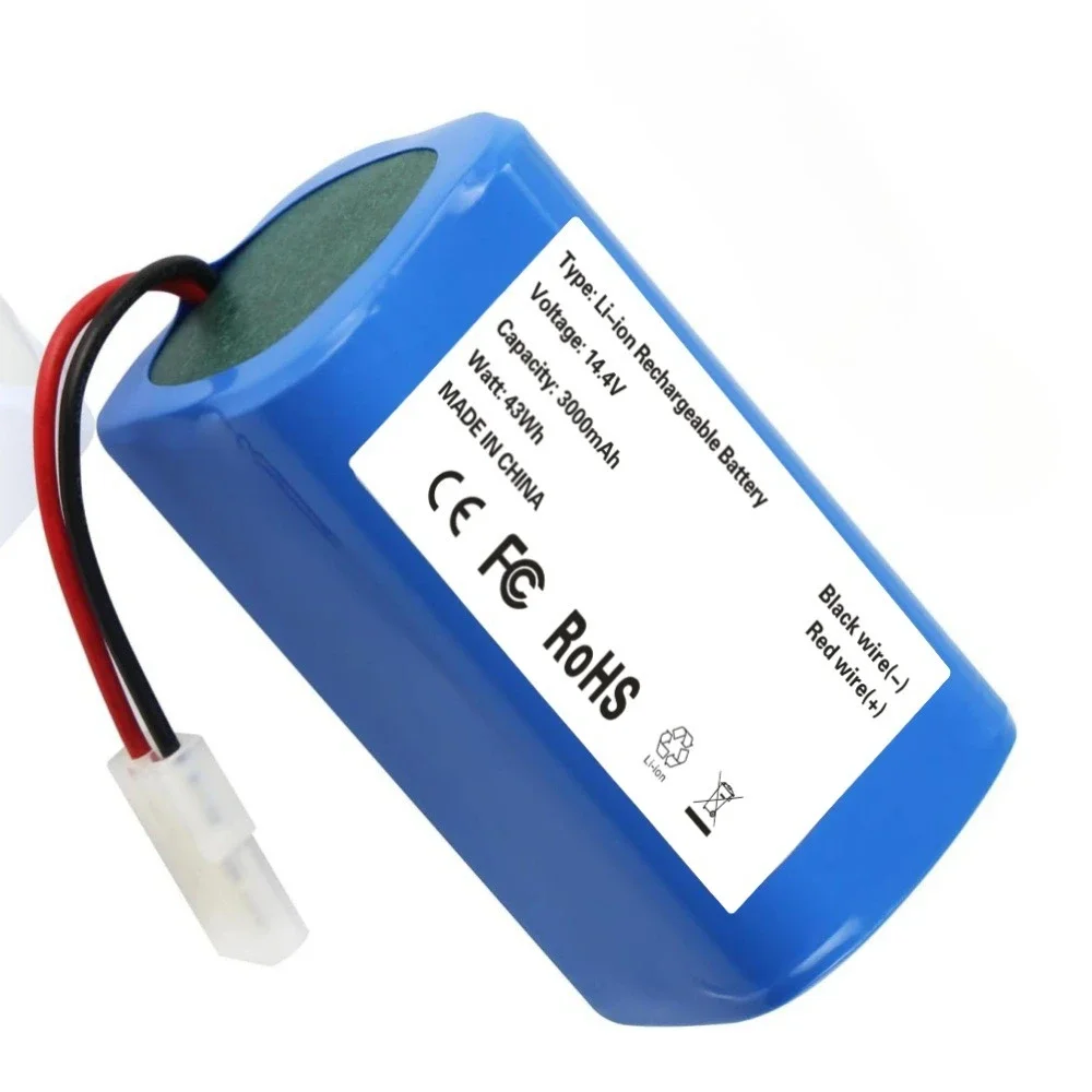 

14.4V Li-ion Replacement Battery H18650CH-4S1P For XIOMI MIJIA Mi Robot Vacuum-Mop Essential G1 SKV4136GL MJSTG1 battery.
