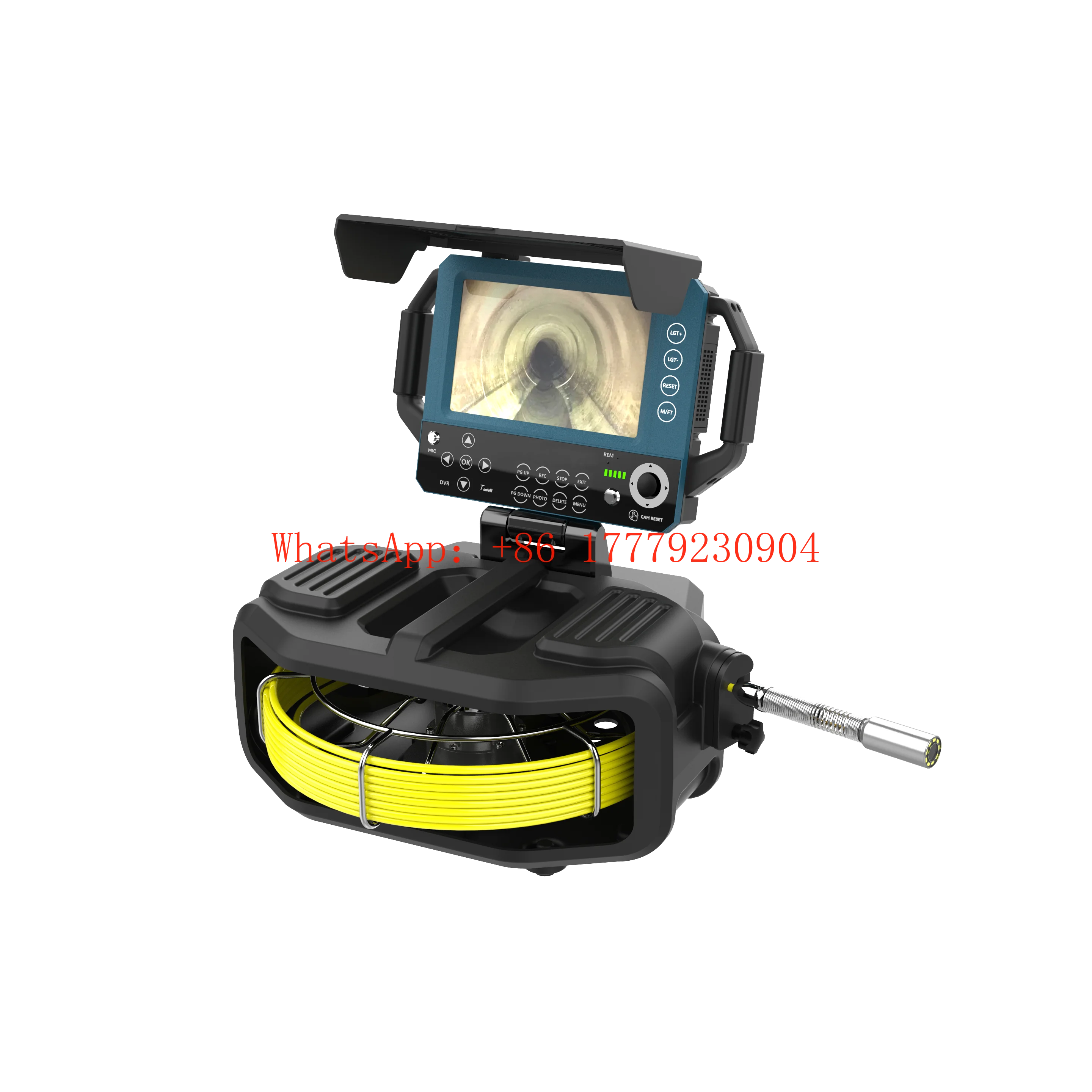 

Full HD 40 м кабельная система камеры для осмотра канализации 1 год CMOS 23 мм самовыравнивающаяся камера обнаружения USB хранилище данных видео H.264