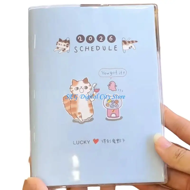 

U75B Cats Themed Planner Journal With Monthly Schedule And Week Planner For Sustainable Professionals Use