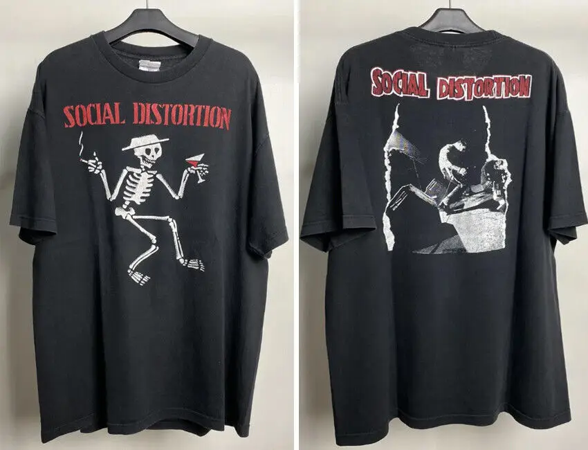 

Social Distortion band rock graphic 2 side Shirt unisex men women KTV6451