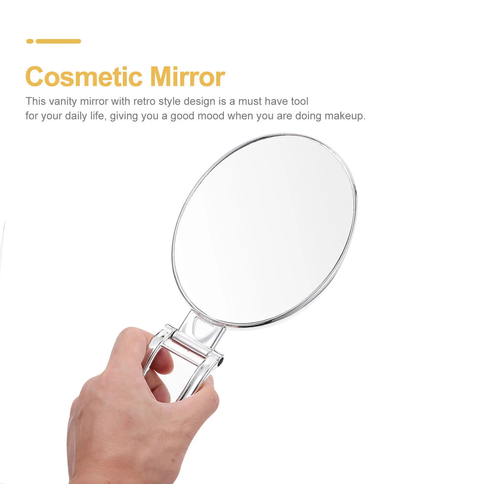 

Magnifying Makeup Swivel Mirror For Makeup Plucking Shaving Desktop Vanity Tabletop Beauty Mirror